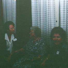 Joy Clark; Gladys Clark and Helen Clark