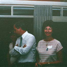 Gill Clark; Murray Clark and Glenys Clark